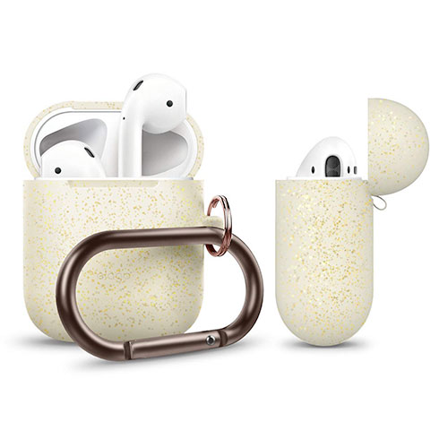 Elago Airpods Silicone Hang Case - Nightglow Gold