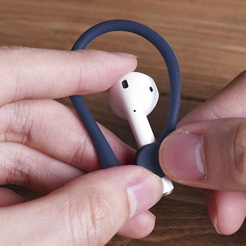 Elago Airpods Earhook - Jean Indigo