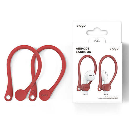 Elago Airpods Earhook - Red