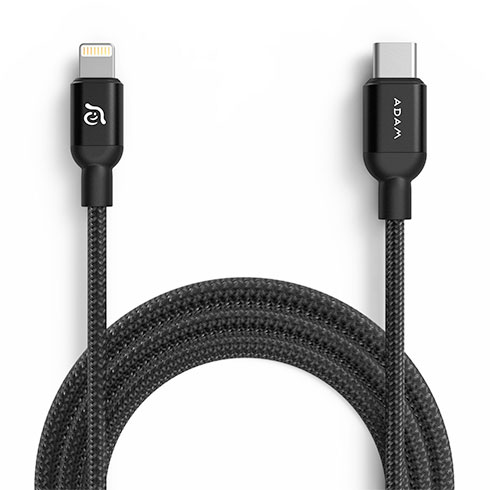 Adam Elements kábel Peak II C200B USB-C to Lightning 2m - Black