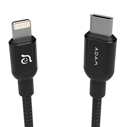 Adam Elements kábel Peak II C200B USB-C to Lightning 2m - Black