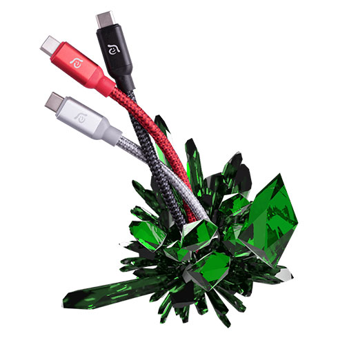 Adam Elements kábel Peak II C300B USB-C to Lightning 3m - Black