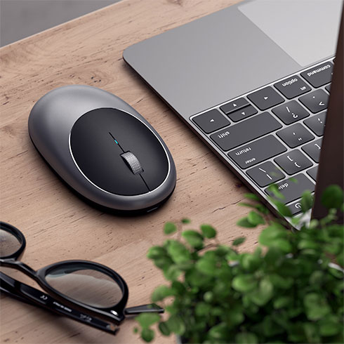 Satechi myš M1 Bluetooth Wireless Mouse - Space Gray