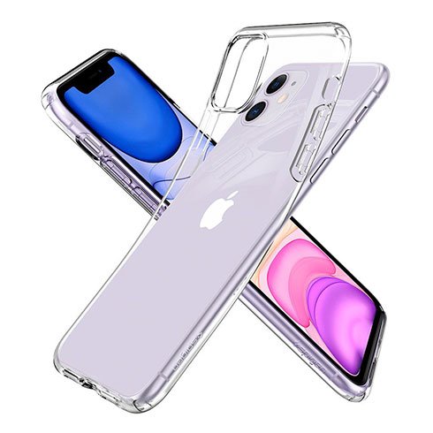 Spigen kryt Liquid Crystal pre iPhone 11 - Crystal Clear