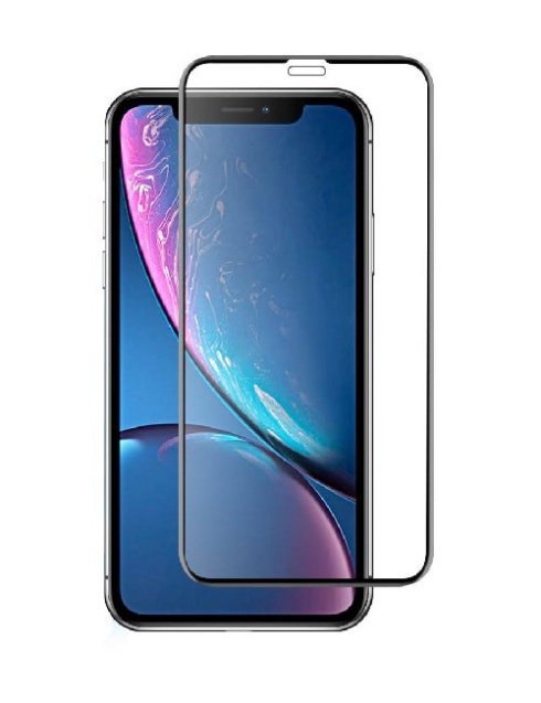 Devia ochranné sklo 3D Real Series pre iPhone 11/XR - Black Frame