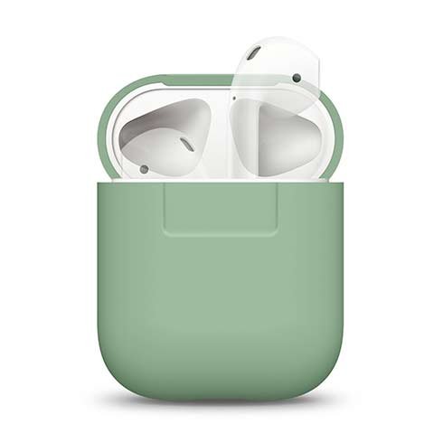 Elago Airpods Silicone Case - Pastel Green