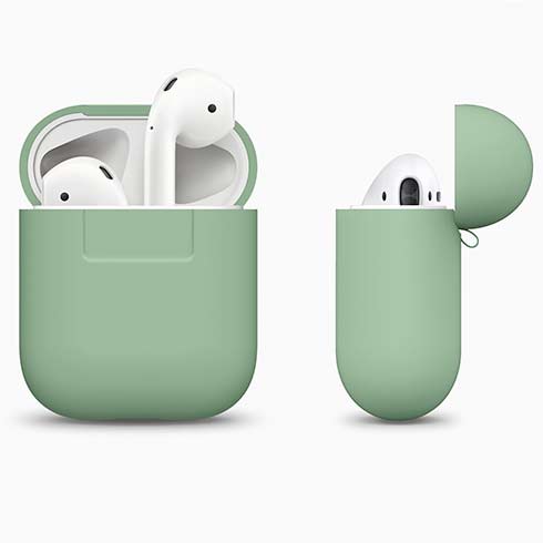 Elago Airpods Silicone Case - Pastel Green