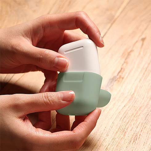 Elago Airpods Silicone Case - Pastel Green