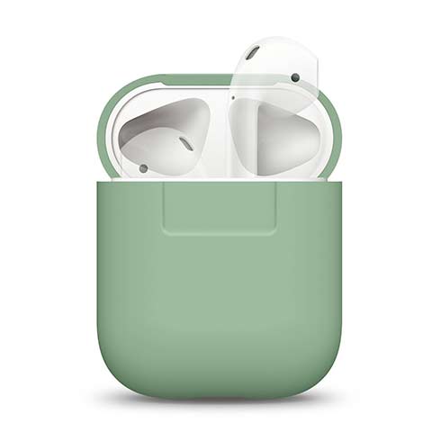 Elago Airpods Silicone Case - Pastel Green