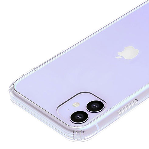 Swarovski kryt Papillon Clear pre iPhone 11 - Cotton Candy
