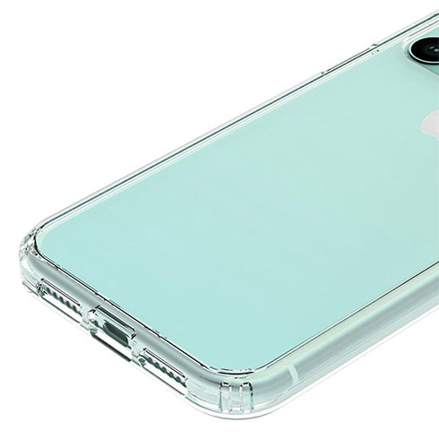 Swarovski kryt Papillon Clear pre iPhone 11 - Cotton Candy