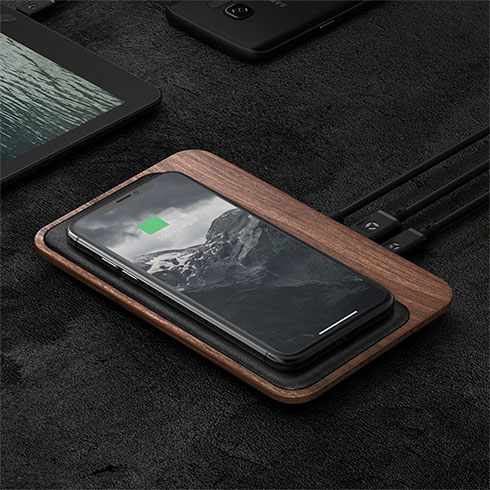 Nomad Base Station Hub Edition - Walnut