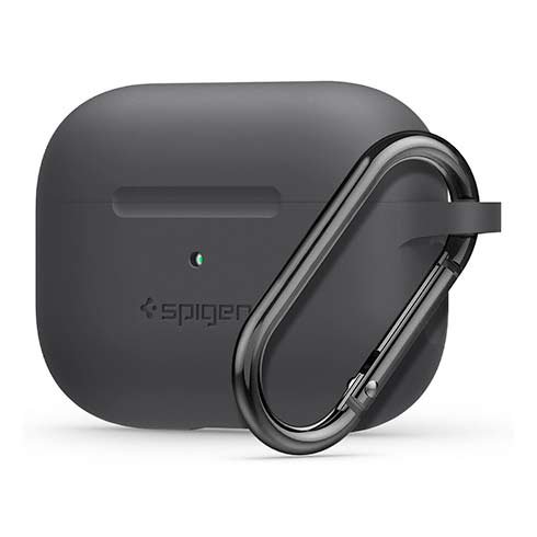 Spigen puzdro Silicone Fit pre Apple Airpods Pro - Charcoal