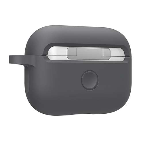 Spigen puzdro Silicone Fit pre Apple Airpods Pro - Charcoal