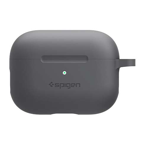 Spigen puzdro Silicone Fit pre Apple Airpods Pro - Charcoal