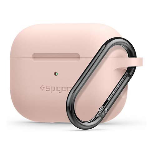 Spigen puzdro Silicone Fit pre Apple Airpods Pro - Pink