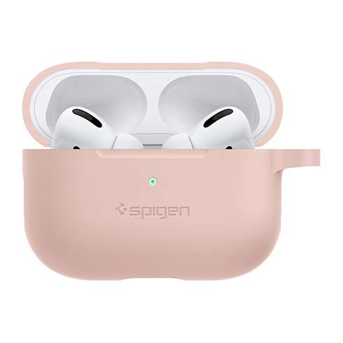 Spigen puzdro Silicone Fit pre Apple Airpods Pro - Pink