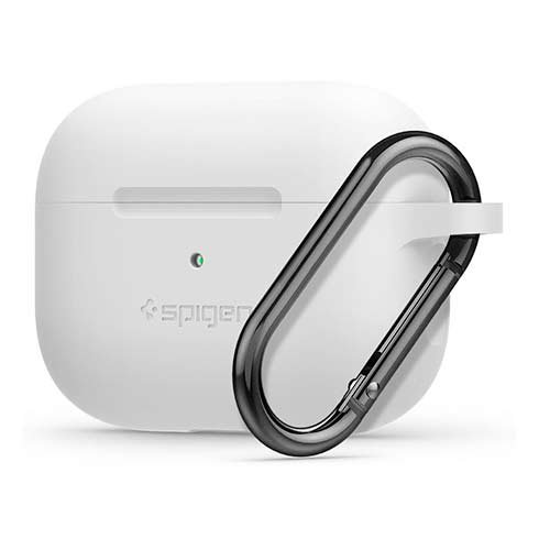 Spigen puzdro Silicone Fit pre Apple Airpods Pro - White