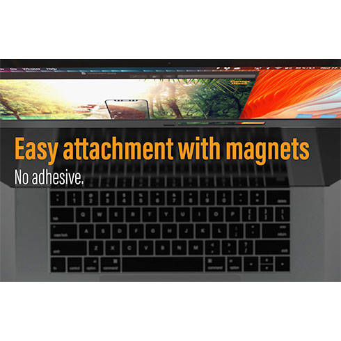 PanzerGlass ochranné sklo Dual Privacy pre Macbook Pro 15" - Black Frame