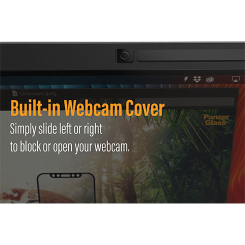 PanzerGlass ochranné sklo Dual Privacy pre Macbook Pro 15" - Black Frame