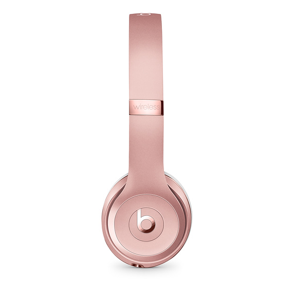 Beats Solo3 Wireless On-Ear Headphones - Icon Collection – Rose Gold