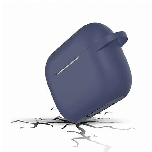 Devia puzdro Naked Silicone Case pre Apple AirPods Pro - Black