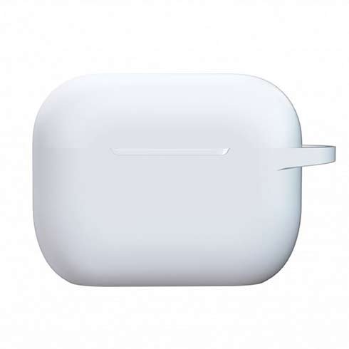 Devia puzdro Naked Silicone Case pre Apple AirPods Pro - White