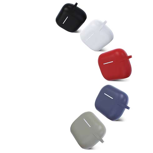 Devia puzdro Naked Silicone Case pre Apple AirPods Pro - White