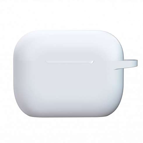 Devia puzdro Naked Silicone Case pre Apple AirPods Pro - White