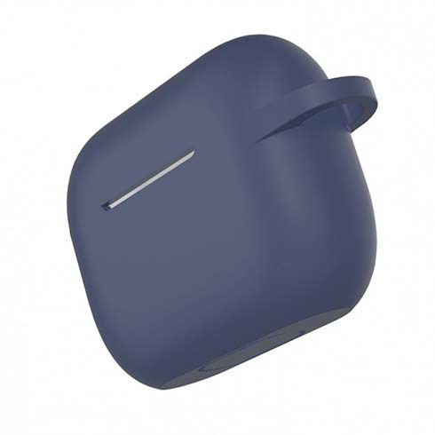Devia puzdro Naked Silicone Case pre Apple AirPods Pro - Blue