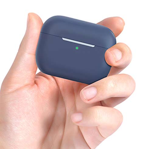 Devia puzdro Naked Silicone Case pre Apple AirPods Pro - Gray