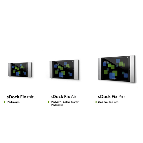 smart things sDock Fix A10" Black - wall mount for iPad Air 2019/iPad 2019/iPad 2020/iPad Pro 10,5"