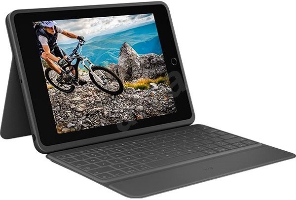 Logitech Rugged Folio pre iPad 7., 8. a 9.gen. - GRAPHITE - UK