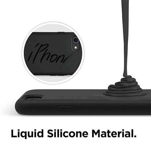 Elago kryt Silicone Case pre iPhone SE 2020/2022 - Black