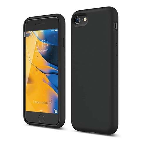 Elago kryt Silicone Case pre iPhone SE 2020/2022 - Black
