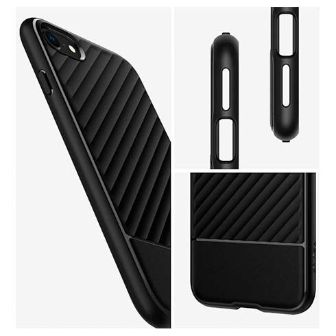 Spigen kryt Core Armor iPhone SE/8/7 - Black