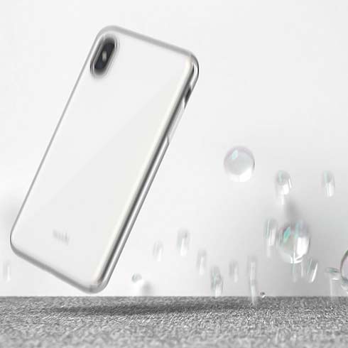Moshi kryt iGlaze pre iPhone 7 Plus/8 Plus - Peal White