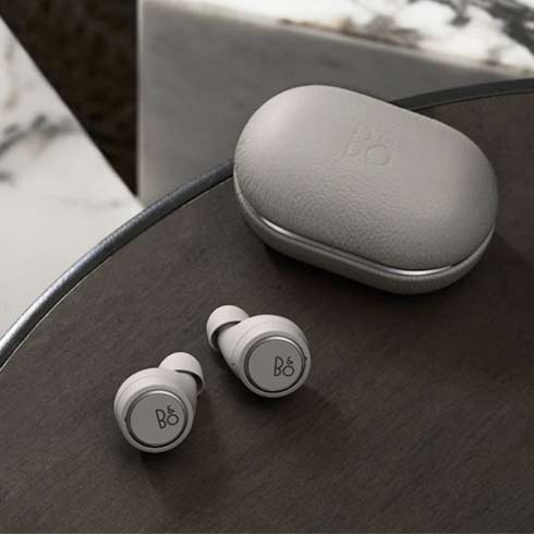 Bang & Olufsen E8 3.0 Grey Mist slúchadlá