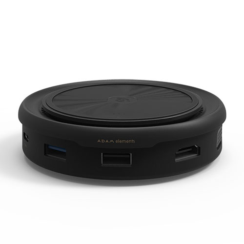 Adam Elements USB-C Casa 07 Multi-Function Hub - Black