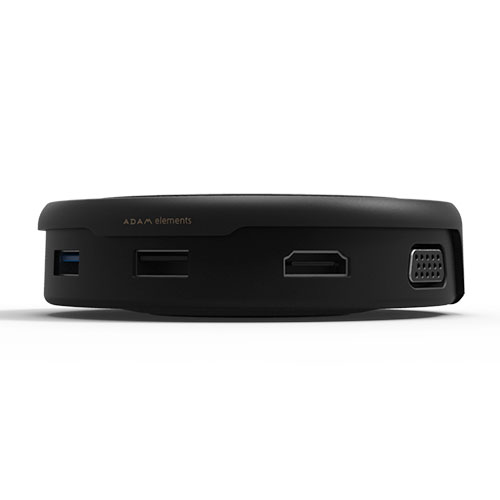 Adam Elements USB-C Casa 07 Multi-Function Hub - Black