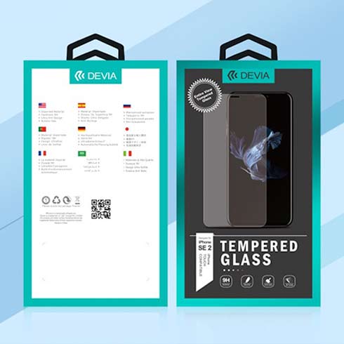 Devia ochranné sklo Entire View pre iPhone SE 2020/2022