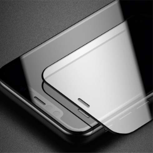 Devia ochranné sklo 3D Real Series pre iPhone SE 2020/2022 - Black Frame