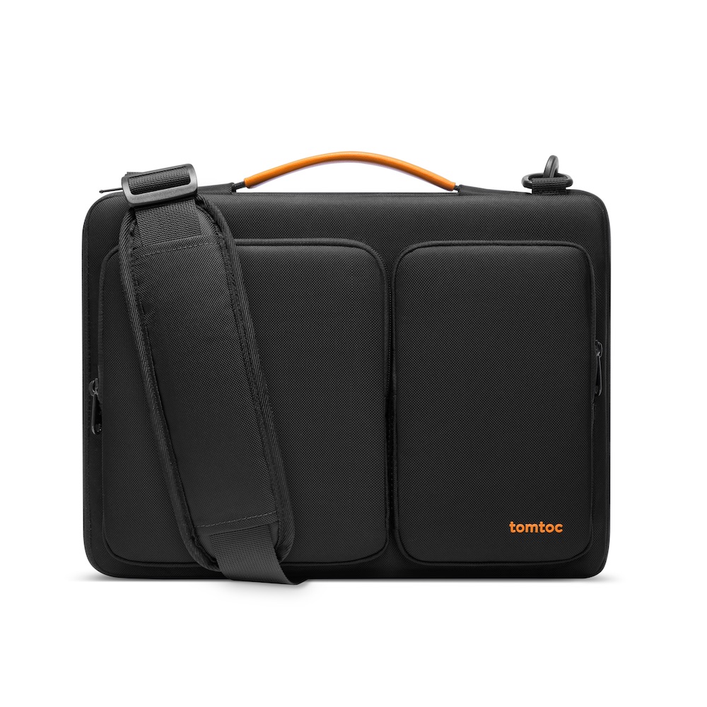 Tomtoc Messenger - 16" MacBook Pro (2019,2021)/MacBook Air 15" - Černá