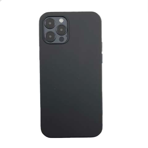 Devia kryt Nature Series Silicone Case pre iPhone 12/12 Pro - Black