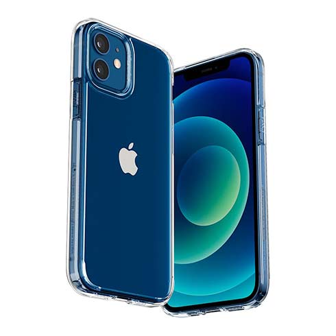 Spigen kryt Ultra Hybrid pre iPhone 12/12 Pro - Crystal Clear
