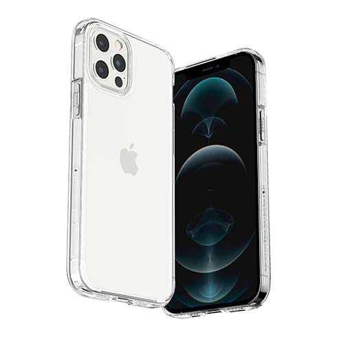 Spigen kryt Ultra Hybrid pre iPhone 12/12 Pro - Crystal Clear