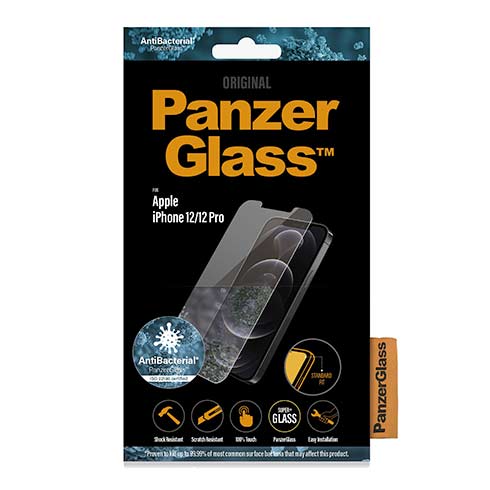 PanzerGlass ochranné sklo Standard Fit AB pre iPhone 12/12 Pro - Clear