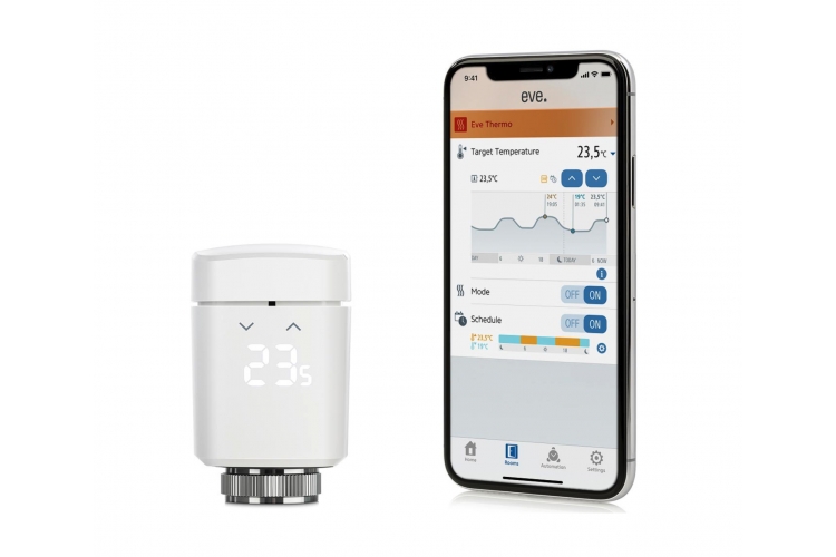 Eve Thermo Smart Radiator Valve - Thread compatible