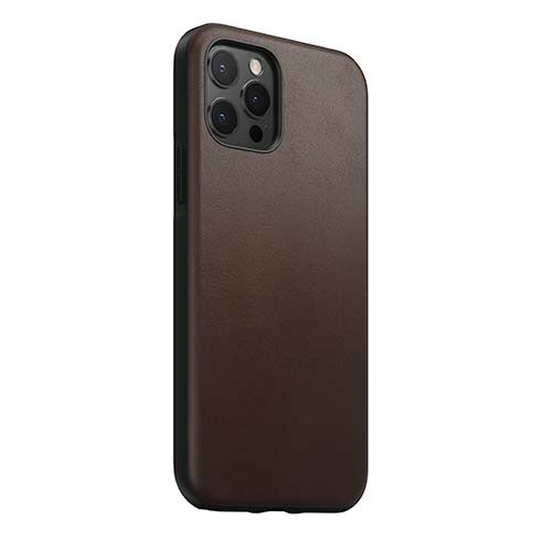 Nomad kryt Rugged Case pre iPhone 12/12 Pro - Rustic Brown
