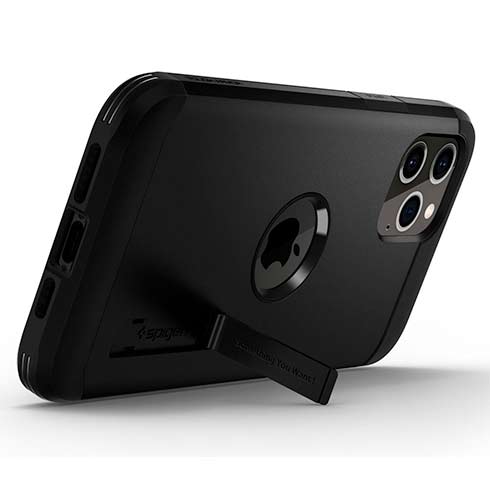Spigen kryt Tough Armor pre iPhone 12/12 Pro - Black